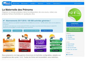 La Maternelle des prénoms